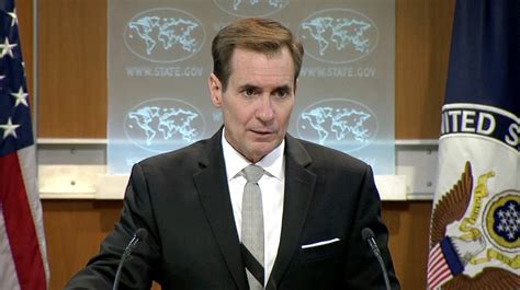 Us State Department Spokesman John Kirby Speaks About A Hostage