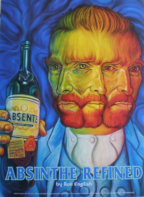 Absente Absinthe Poster By Ron English Van Gogh Print Ebay Absinthe