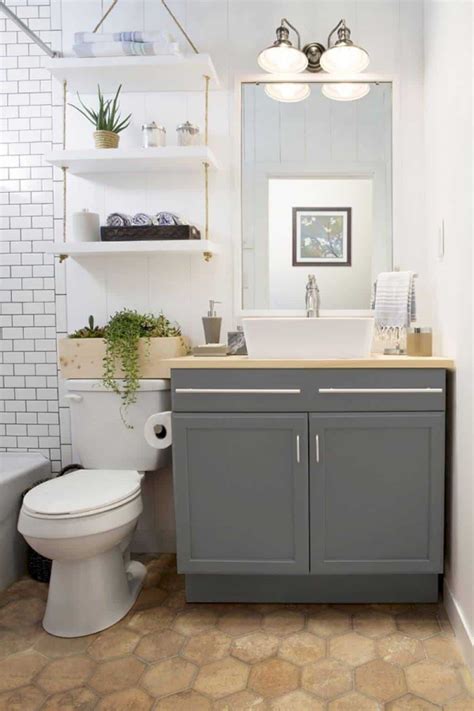 Get inspired by these bathroom projects that come in at less than 60 square feet. 32 Ideas of Bathroom Remodels for Small Spaces You'll Want to Copy