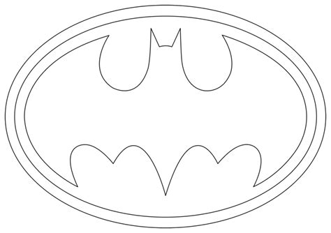 Batman Logo Outline By Mr Droy On Deviantart