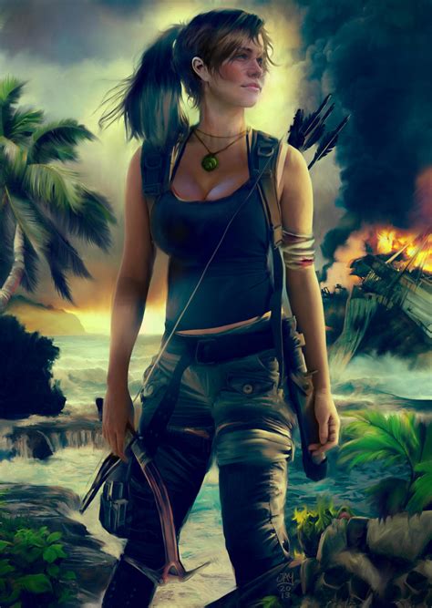 Lara Croft Tomb Rader Reborn By Jay Merryweather By Mwxdesign On