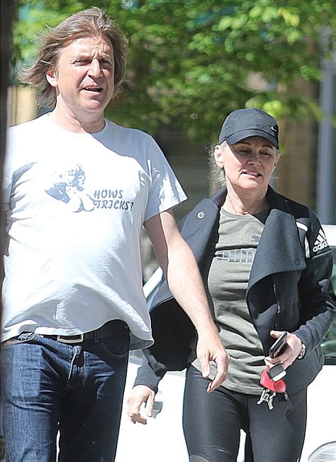 Anthea Turner Puts On A Very Amorous Display With Her Tycoon Fiancé Mark Armstrong Daily Mail
