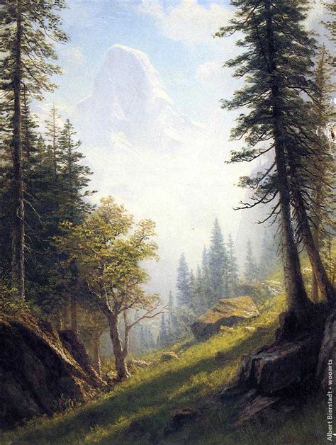 Albert Bierstadt Gallery Landscape Paintings Gallery American Artist