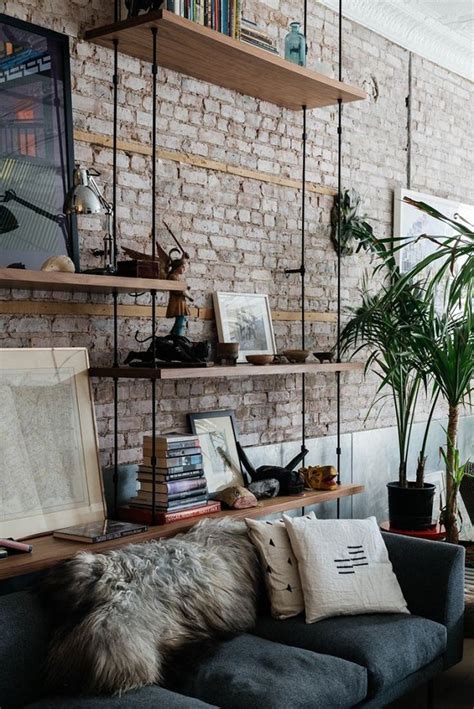 How To Decorate Exposed Brick Walls Home Matters Ahs Industrial