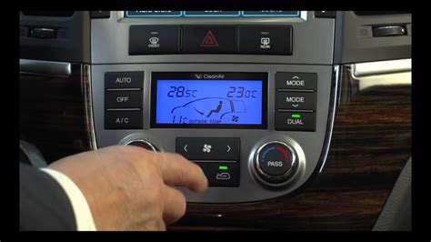Control Temperature Settings Toronto Hyundai Youtube