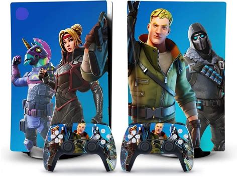 Aytech Fortnite Ps5 Skin Sticker Decal Cover For Playstation 5 Console
