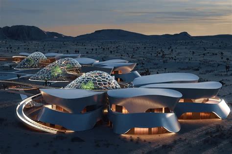 Space Architecture Designed To Be A Home To The Future Humans Living On