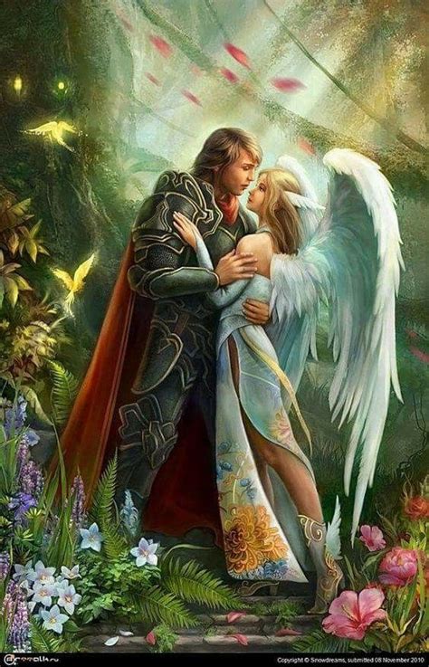 Pin By Annie On Angel Love Fantasy Love Fantasy Art Women Fairy Art