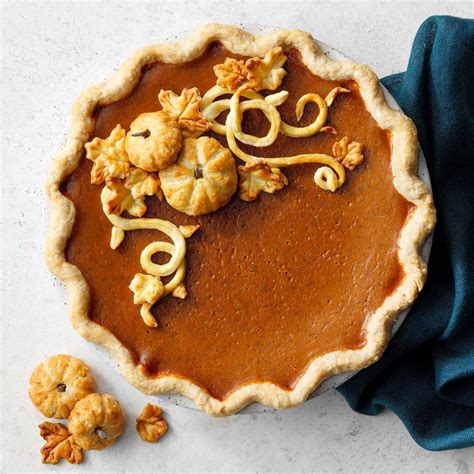 Traditional Pumpkin Pie Recipe Taste Of Home
