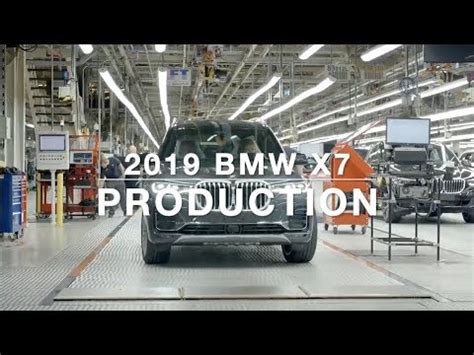 Now we learned that those plans might have been scrapped in garching, at least for now. 2019 BMW X7 - Production - YouTube