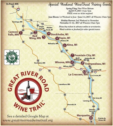Visit 5 Great Vineyards And Wineries On The Wisconsin Great River Road