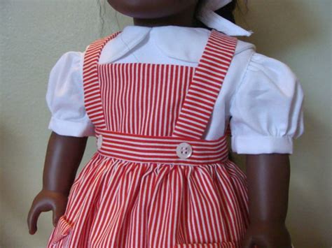 Candy Striper Outfit For 18 Inch Doll Etsy