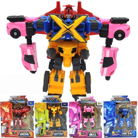 Miniforce X Lucybot Lucy Ranger Transformer Machine Car Robot Figure