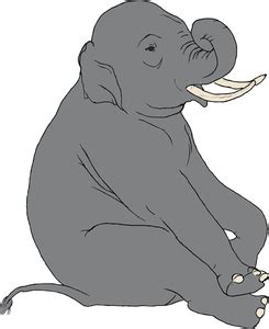 183 free elephant vector art | Public domain vectors