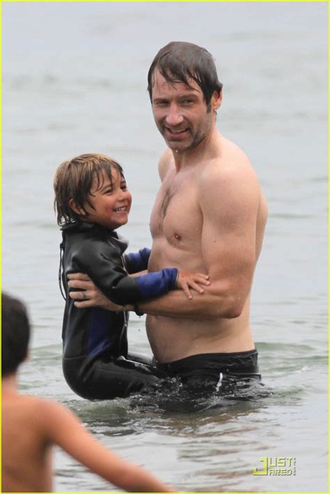 David Duchovny Shirtless Independence Photo Celebrity Babies David Duchovny Kyd