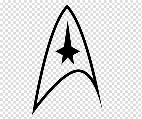 Black Star Trek Logo Logo Star Trek Starfleet Symbol Decal