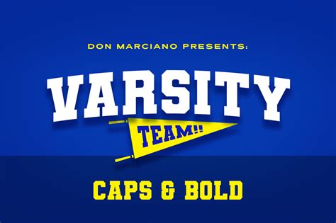 Varsity Team Sports Fonts Varsity Logo Fonts