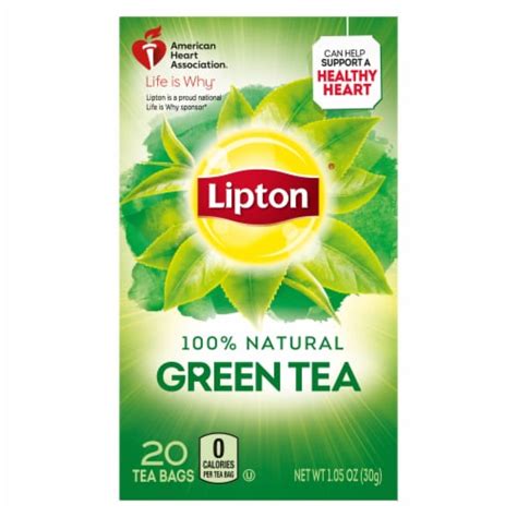 Lipton Natural Green Tea Bags 20 Ct Pick ‘n Save