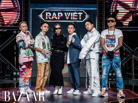 Dàn Hlv Chương Trình Rap Việt Khoe Phong Cách Thời Trang Cool Ngầu