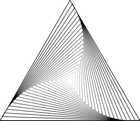 Geometry Triangles Curved · Free Vector Graphic On Pixabay