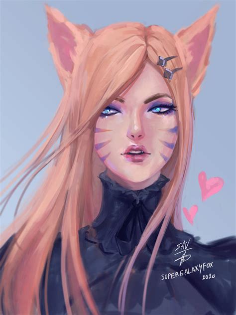 kda ahri by supergalaxyfox on deviantart