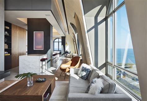 Luxury Duplex Penthouse Chicago Lakeview3 Idesignarch Interior