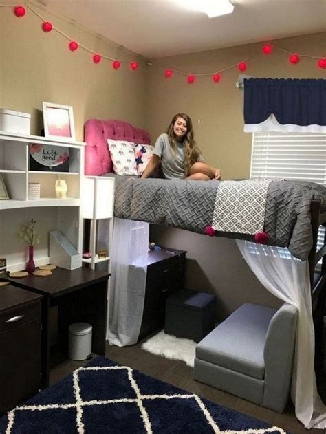 21 Genius Dorm Room Decorating Ideas On A Budget College Bedroom Decor Girls Dorm Room Dorm
