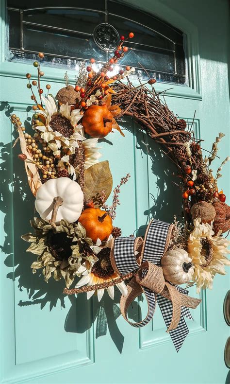 Check and choose your personal craft. Do It Yourself Decor: Beautiful Fall Wreath! 🍂 - Simply Taralynn | Food & Lifestyle Blog | Fall ...