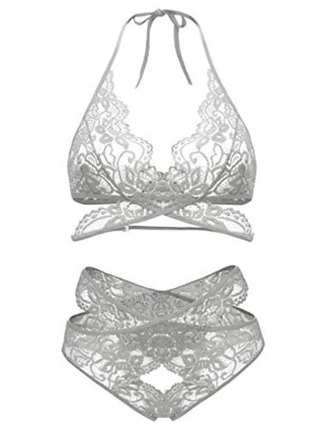 Buy Donnalla Women Sexy Lingerie Set Two Piece Lace Bra And Panty Set