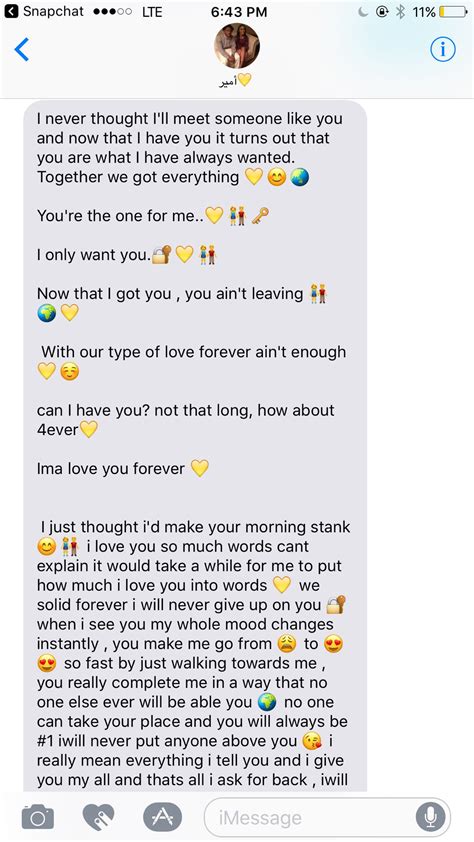Here is also another cut paragraph to send to your boyfriend that will melt his heart, its long though, but he will melt before he reads this long paragraphs for him to the end: Heyooooo | Cute texts for him, Birthday message for ...
