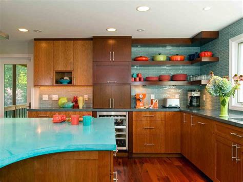 Mid Century Modern Kitchen Cabinets Color Schemes Ideas Mid Century