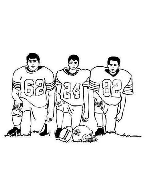 Click on the colouring page to open in a new window and print. Picture Of NFL Player Coloring Page : Color Luna