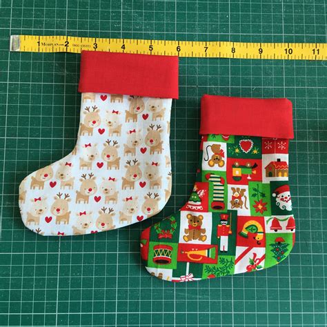 Mini Stocking Pattern Mini Christmas Stockings Cross Stitch