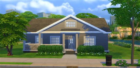 Mod The Sims Starter Argilla 3br 1ba No Cc