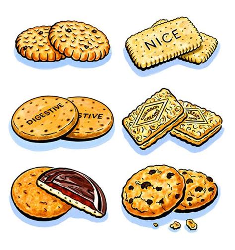 Biscuit Packaging Illustrations Illustrations For Packaging Digital