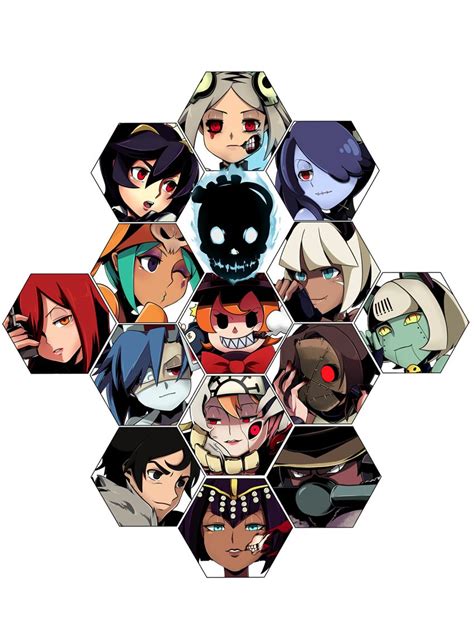 Latest 850×1133 Skullgirls Anime Game Character
