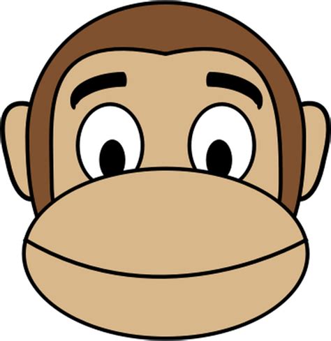 Monkey Emoji Public Domain Vectors