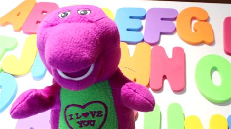 Learn Abc For Children With Barney Learning For Children Alphabets