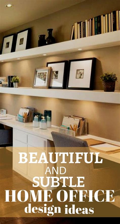 Beautiful And Subtle Home Office Design Ideas — Best Architects