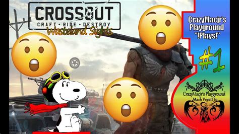 Crossout Ps4 Wasteland Sightings 1 Snoopy Youtube