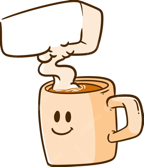 Cartoon Coffee Cute Illustration Cartoon Cute Coffee Png And Vector