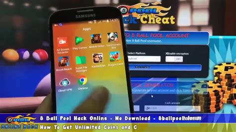 8 ball pool generator is one of the most widely played game over android as well as ios. 8 ball pool hack cash and coins 2017 ( no root) - YouTube
