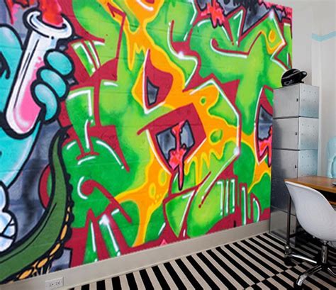 vlies fotobehang straatkunst graffiti muurmode nl