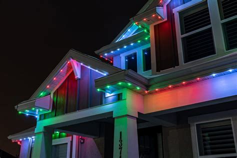Holiday Lighting Permanent Color Changing Exterior Lights