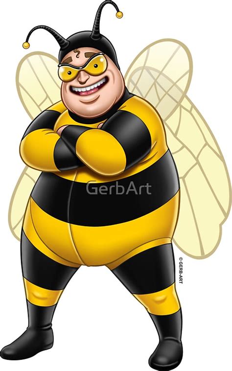 Superheroes Bee Boy Stickers By Gerbart Redbubble