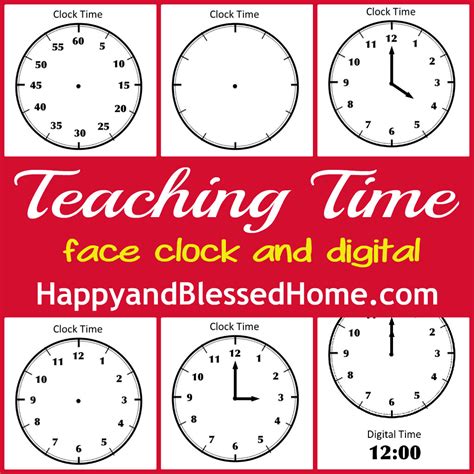 Free Telling Time And Clock Resources