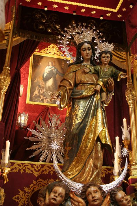 Archicofrad A De Mar A Auxiliadora La Palma Altar Inmaculada