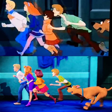 Scooby Gang Running By Yingcartoonman On Deviantart
