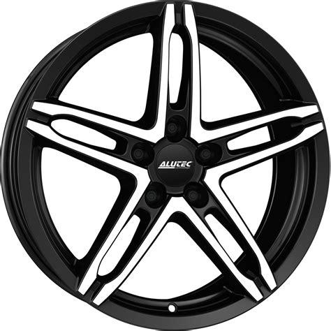8x18 Alutec Poison Racing Black Polished Alloy Wheels Alloy Wheels And