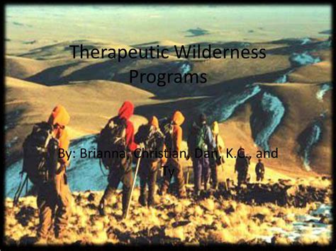 Ppt Therapeutic Wilderness Programs Powerpoint Presentation Free